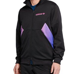 Adidas Men's Colorblock Degrade Zip Front Track Jacket Size Medium